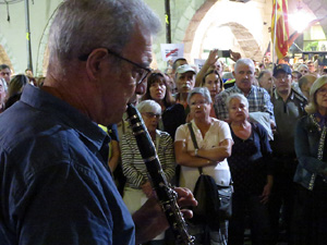 Concentració a la plaça del Vi per la independència i la llibertat dels presos polítics