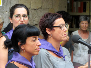 Concentració a la plaça del Vi per la independència i la llibertat dels presos polítics