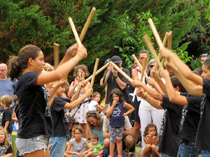 Festa Major de Sant Daniel 2019 - Danses i salutacions al monestir de Sant Daniel