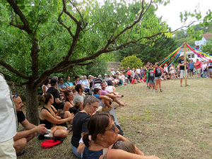 Festa Major de Sant Daniel 2019 - Danses i salutacions al monestir de Sant Daniel