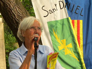 Festa Major de Sant Daniel 2019 - Danses i salutacions al monestir de Sant Daniel