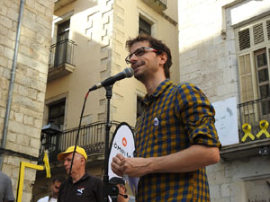 Arribada de la Flama del Canig&oacute; 2019 a la pla&ccedil;a del Vi