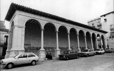 La llotja de Sant Dom&egrave;nec. Ca. 1975