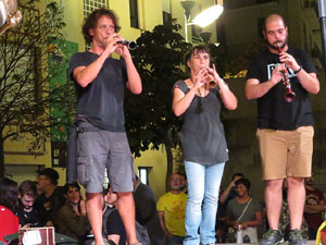 Marxa de Torxes de Girona per commemorar l'1-O