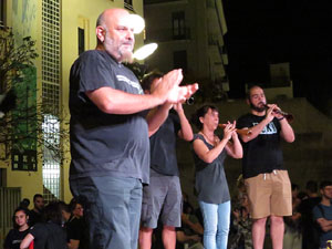 Marxa de Torxes de Girona per commemorar l'1-O