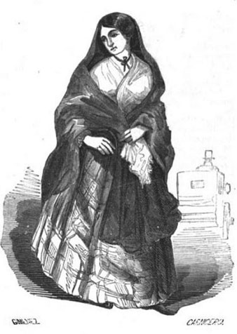 Prostituta ('La mujer del mundo'). 1850