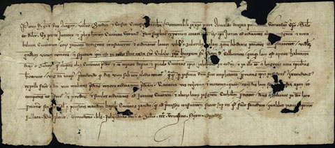 19 de juny de 1336. El rei Pere III al bisbe de Girona Arnau de Mont-rodon. Li exigeix que permeti a les prostitutes estar en el puig de Santa Eulàlia, situat prop del burg de Sant Pere de Galligants, tal com ho van establir els jurats de la ciutat