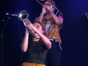 Festival Strenes 2019. Concert de Balkan Paradise Orchestra a la pla&ccedil;a Catalunya dins la programaci&oacute; de la Festa Major de l'Strenes