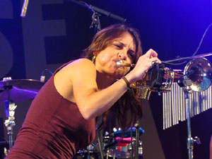 Festival Strenes 2019. Concert de Balkan Paradise Orchestra a la pla&ccedil;a Catalunya dins la programaci&oacute; de la Festa Major de l'Strenes