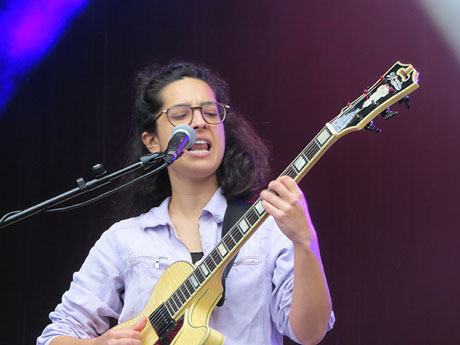 Festival Strenes 2019. Concert de Joina a la plaça Catalunya dins la programació de la Festa Major de l'Strenes