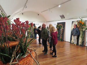 Temps de Flors 2019. Instal&middot;laci&oacute; floral al Palau de Caramany