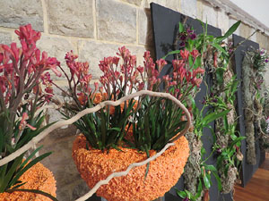 Temps de Flors 2019. Instal&middot;laci&oacute; floral al Palau de Caramany