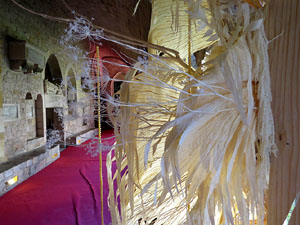 Temps de Flors 2019. Muntatges florals als claustres de la Catedral