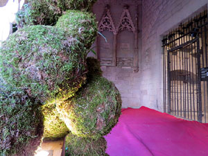 Temps de Flors 2019. Muntatges florals als claustres de la Catedral
