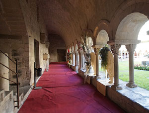 Temps de Flors 2019. Muntatges florals als claustres de la Catedral