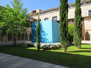 Temps de Flors 2019. Muntatges florals al Claustre de Sant Dom&egrave;nec