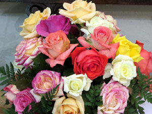 Temps de Flors 2019. Decoracions florals als diversos espais de l'Esgl&eacute;sia dels Dolors