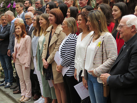 Foto de grup de la inauguraci&oacute;