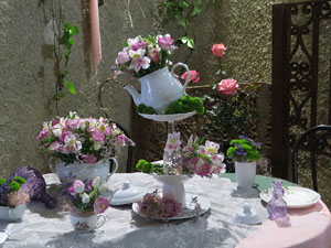 Temps de Flors 2019. Muntatges florals als Jardins del Campaner