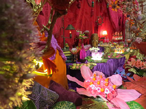 Temps de Flors 2019. Muntatges florals a la Casa Lle&oacute; Avinay