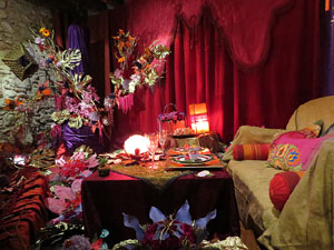 Temps de Flors 2019. Muntatges florals a la Casa Lle&oacute; Avinay