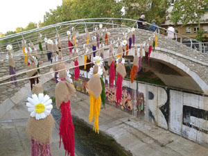 Temps de Flors 2019. Instal·lacions i muntatges florals als Pont del Dimoni