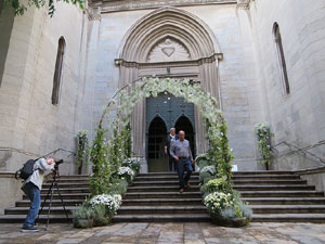 Temps de Flors 2019. Muntatges i instal&middot;lacions florals als diversos espais de l'Esgl&eacute;sia del Sagrat Cor