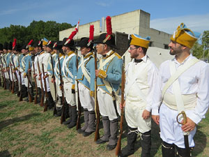 XII Festa Reviu els Setges Napole&ograve;nics de Girona. El campament napole&ograve;nic al Parc de les Ribes del Ter
