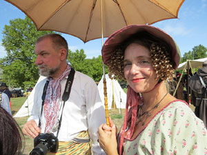 XII Festa Reviu els Setges Napole&ograve;nics de Girona. El campament napole&ograve;nic al Parc de les Ribes del Ter