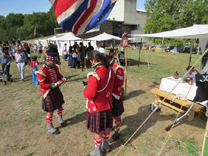 XII Festa Reviu els Setges Napole&ograve;nics de Girona. El campament napole&ograve;nic al Parc de les Ribes del Ter