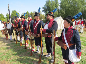 XII Festa Reviu els Setges Napole&ograve;nics de Girona. El campament napole&ograve;nic al Parc de les Ribes del Ter