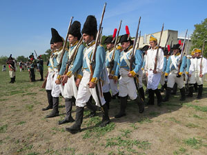 XII Festa Reviu els Setges Napole&ograve;nics de Girona. El campament napole&ograve;nic al Parc de les Ribes del Ter