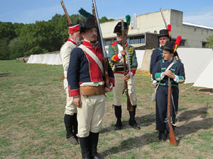 XII Festa Reviu els Setges Napole&ograve;nics de Girona. El campament napole&ograve;nic al Parc de les Ribes del Ter