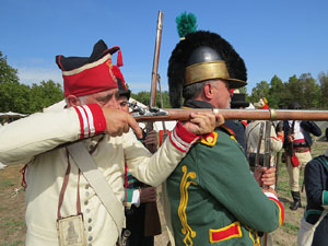 XII Festa Reviu els Setges Napole&ograve;nics de Girona. El campament napole&ograve;nic al Parc de les Ribes del Ter