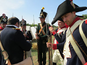 XII Festa Reviu els Setges Napole&ograve;nics de Girona. El campament napole&ograve;nic al Parc de les Ribes del Ter