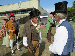 XII Festa Reviu els Setges Napole&ograve;nics de Girona. El campament napole&ograve;nic al Parc de les Ribes del Ter