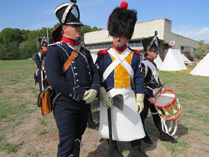 XII Festa Reviu els Setges Napole&ograve;nics de Girona. El campament napole&ograve;nic al Parc de les Ribes del Ter
