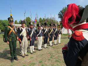 XII Festa Reviu els Setges Napole&ograve;nics de Girona. El campament napole&ograve;nic al Parc de les Ribes del Ter