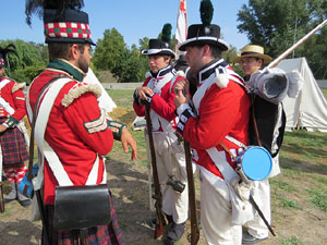XII Festa Reviu els Setges Napole&ograve;nics de Girona. El campament napole&ograve;nic al Parc de les Ribes del Ter