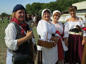 XII Festa Reviu els Setges Napole&ograve;nics de Girona. El campament napole&ograve;nic al Parc de les Ribes del Ter