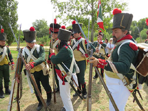 XII Festa Reviu els Setges Napole&ograve;nics de Girona. El campament napole&ograve;nic al Parc de les Ribes del Ter