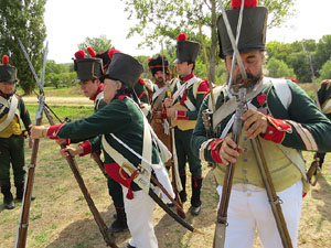 XII Festa Reviu els Setges Napole&ograve;nics de Girona. El campament napole&ograve;nic al Parc de les Ribes del Ter