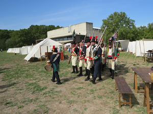 XII Festa Reviu els Setges Napole&ograve;nics de Girona. El campament napole&ograve;nic al Parc de les Ribes del Ter
