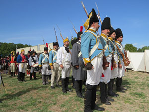 XII Festa Reviu els Setges Napole&ograve;nics de Girona. El campament napole&ograve;nic al Parc de les Ribes del Ter
