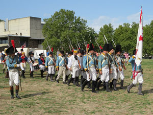 XII Festa Reviu els Setges Napole&ograve;nics de Girona. El campament napole&ograve;nic al Parc de les Ribes del Ter