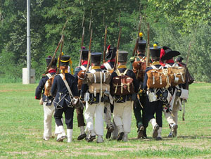 XII Festa Reviu els Setges Napoleònics de Girona. Recreació d'una batalla napoleònica al Parc de les Ribes del Ter