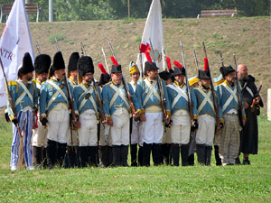 XII Festa Reviu els Setges Napoleònics de Girona. Recreació d'una batalla napoleònica al Parc de les Ribes del Ter