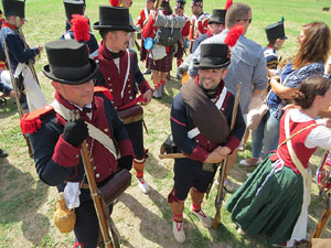 XII Festa Reviu els Setges Napoleònics de Girona. Cloenda de la recreació al Parc de les Ribes del Ter