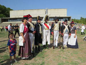 XII Festa Reviu els Setges Napoleònics de Girona. Cloenda de la recreació al Parc de les Ribes del Ter