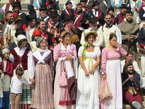 XII Festa Reviu els Setges Napoleònics de Girona. Cloenda de la recreació al Parc de les Ribes del Ter